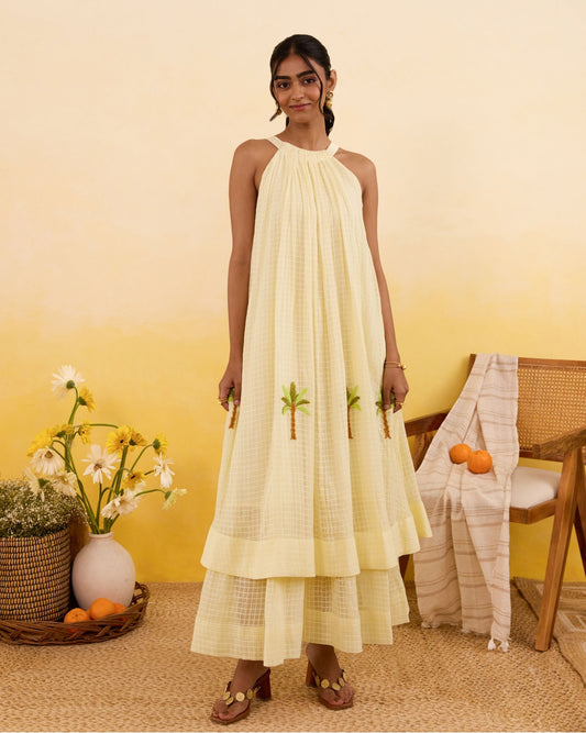 Palm Whisper Dress
