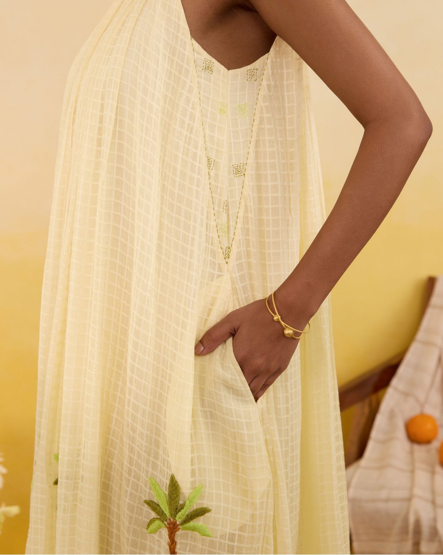 Palm Whisper Dress