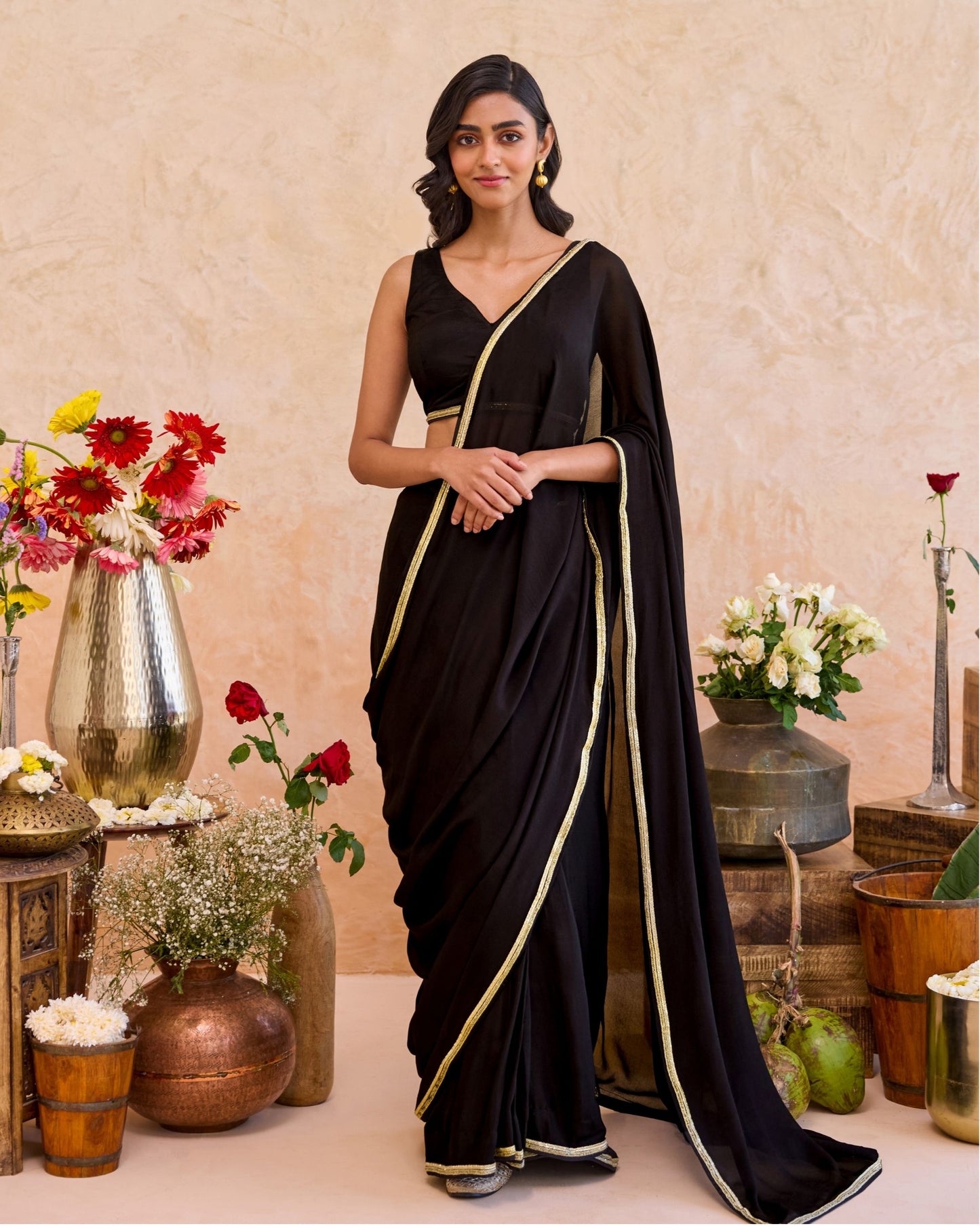 Siyahi Saree