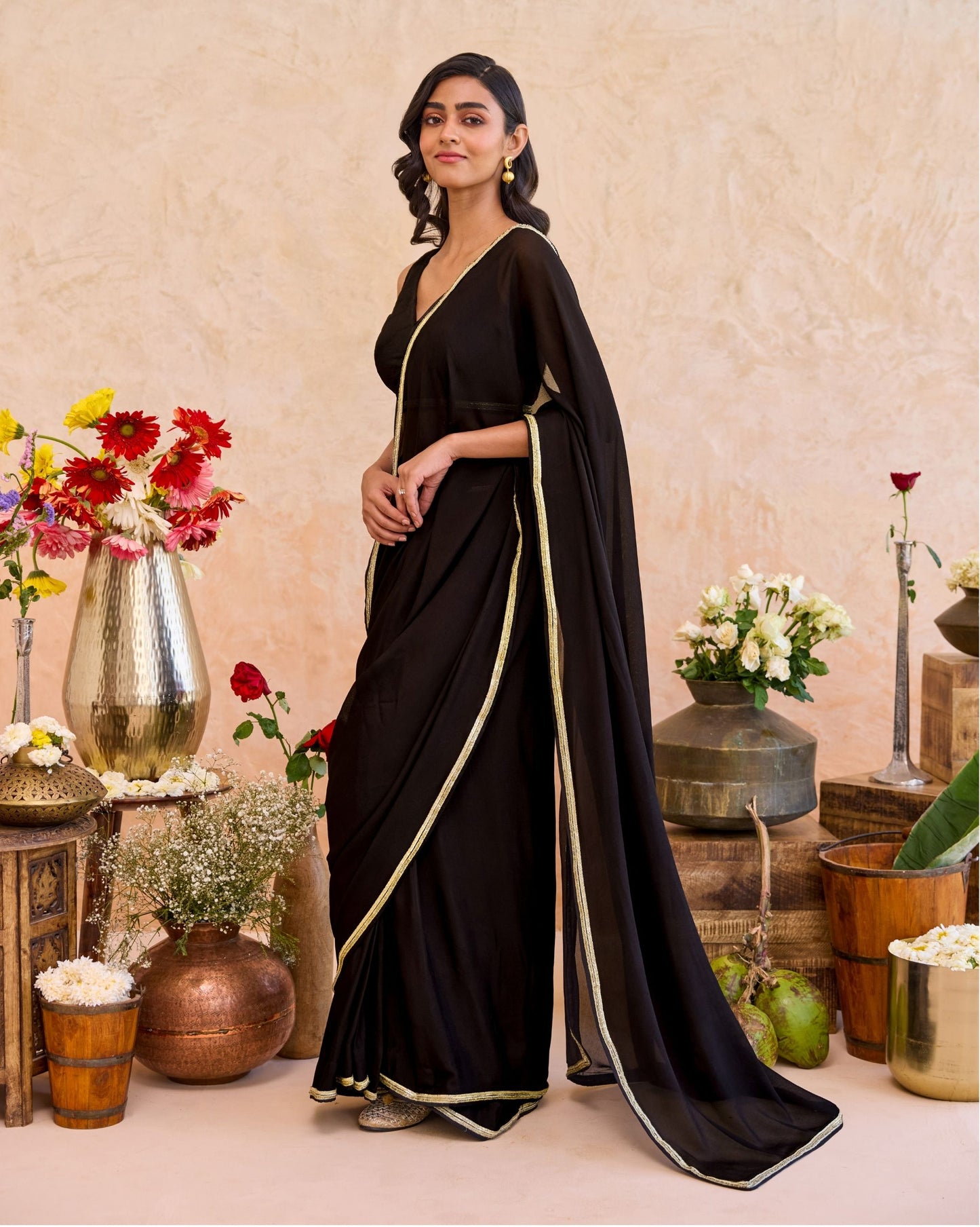 Siyahi Saree