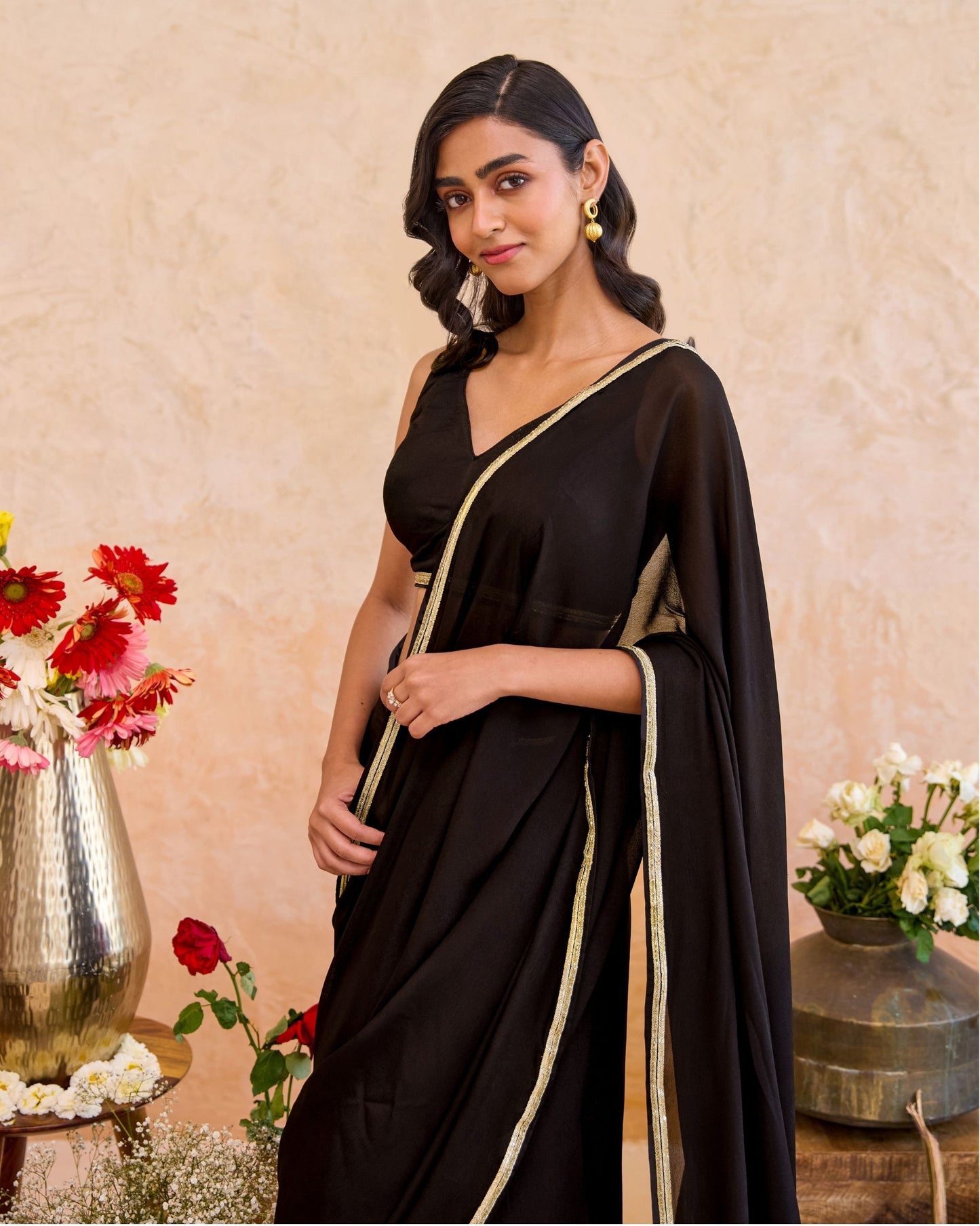 Siyahi Saree