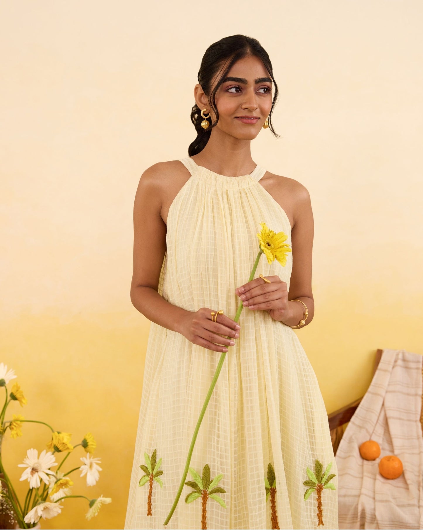 Palm Whisper Dress