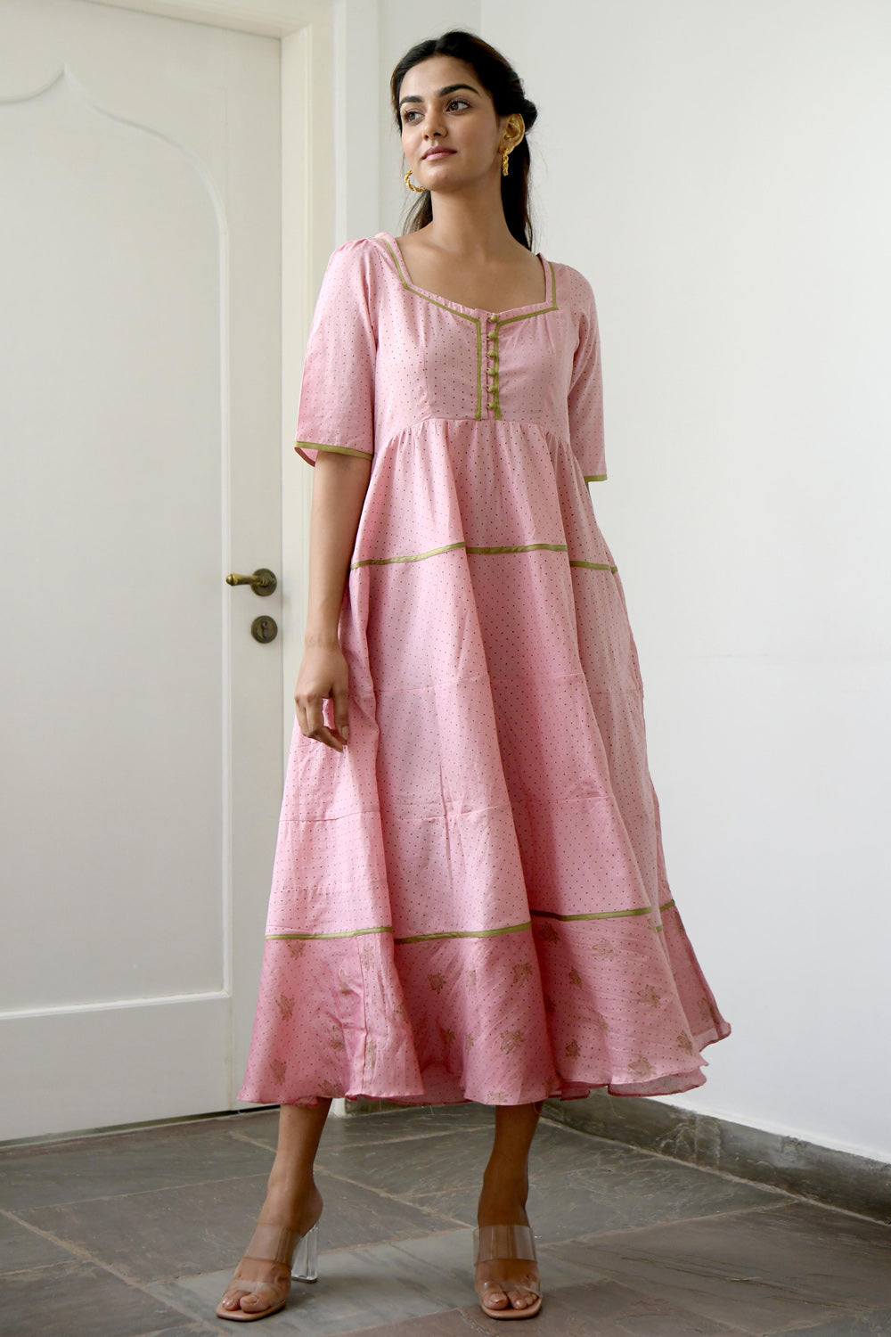 French Rose Dress- XL