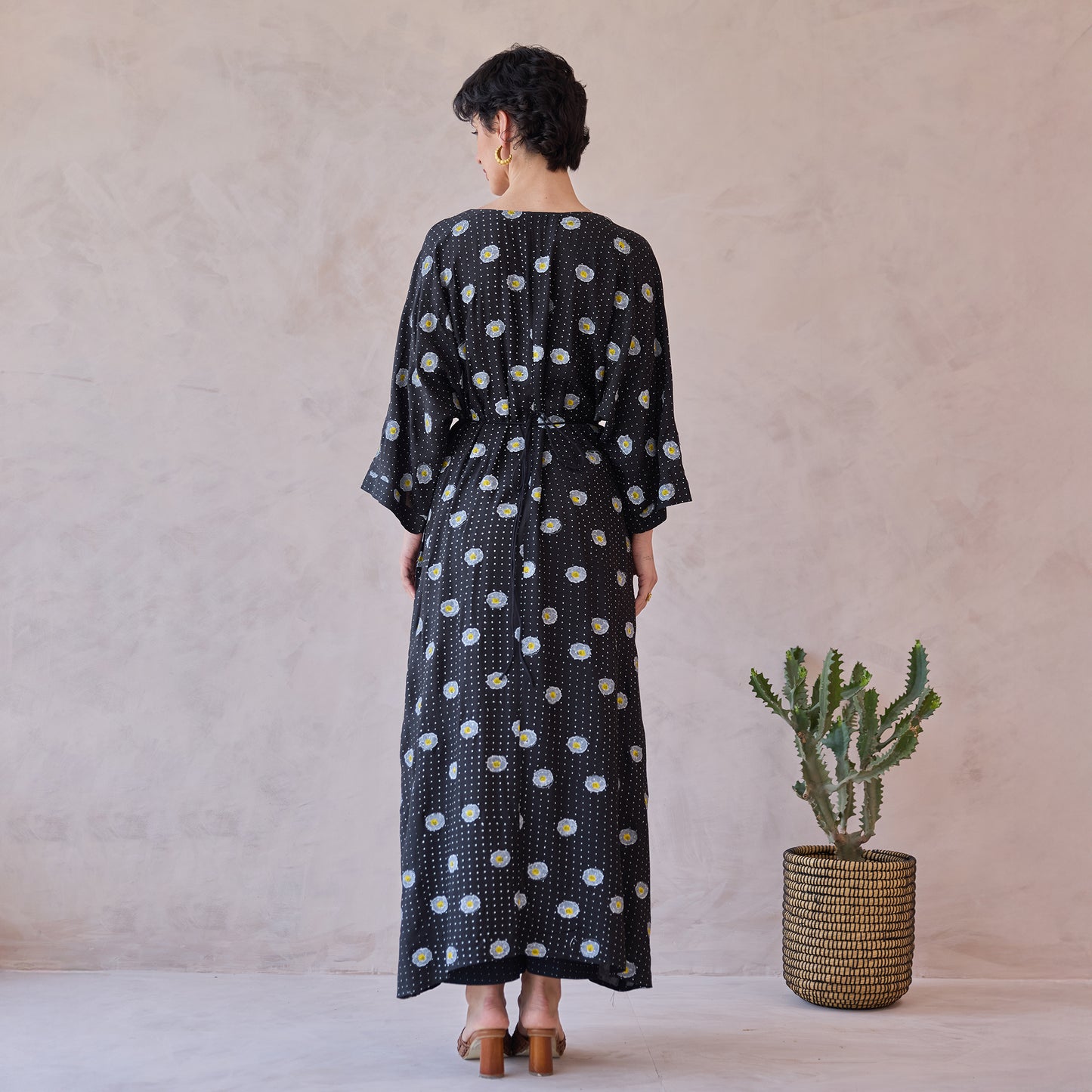 Daisy Drift Kaftan Dress