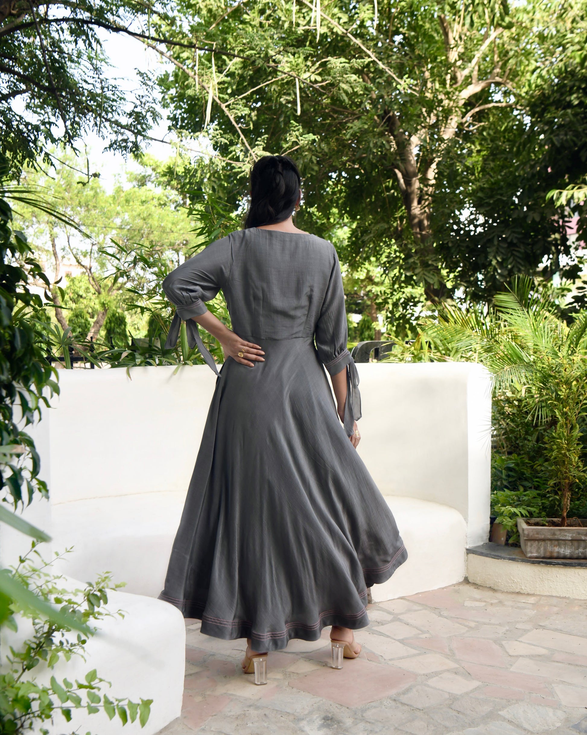 grey dress india Buy Grey Bridal Wear Indian Dresses Online for Women in USA
